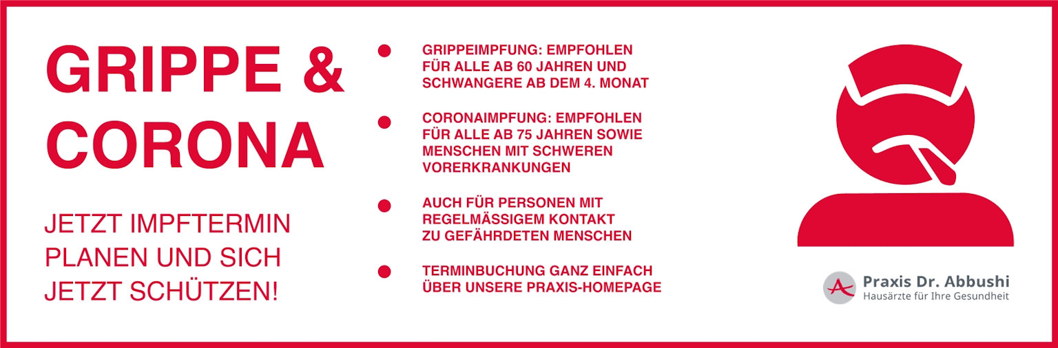 Grippe und Corona Impfung